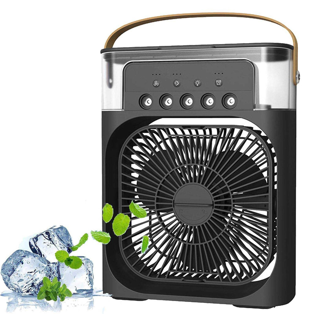 Portable Air Cooler Fan – 3-in-1 Mini AC Desktop Humidifier