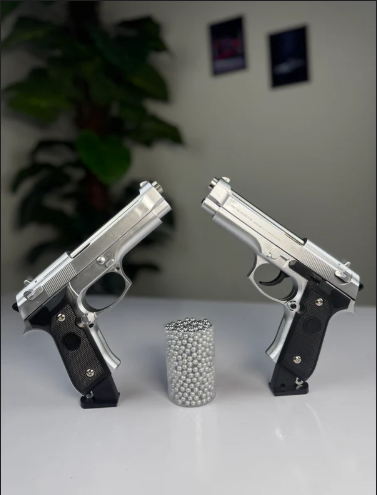 M92 Silver Edition Toy - Semi-Metal Build with Premium Finish