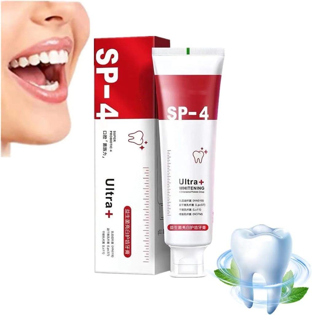 Yayashi SP-4 Ultra Whitening Toothpaste 150ml | Probiotic Formula | Deep Stain Remover | Whiter Teeth & Fresh Breath